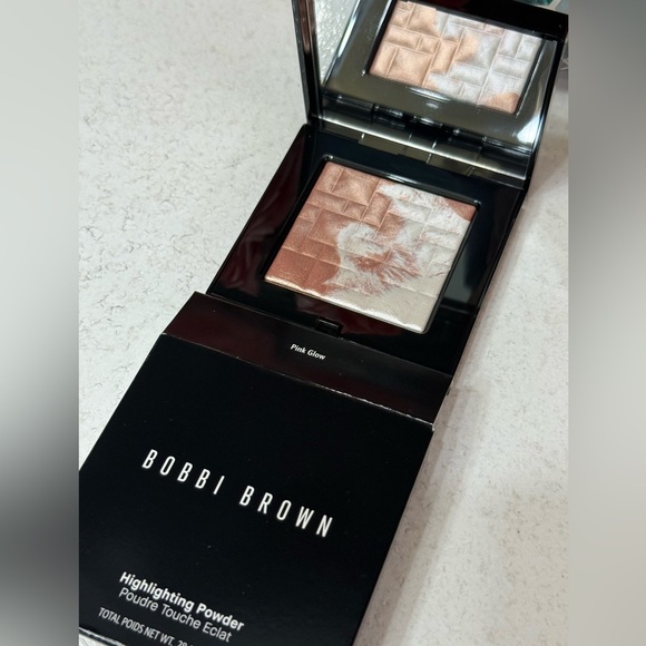Bobbi Brown Highlighting Powder, Blush, Brow Mascara Bundle - Picture 3 of 8